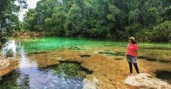 Wajib Dikunjungi Wisatawan, Sungai Sebening Kaca di Tengah Hutan Belantara Tanah Papua