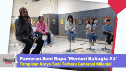 Seniman Milenial Tampilkan Karya Terbarunya di Pameran 'Memori Bahagia #2'