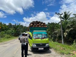 Satlantas Polres Mateng Lakukan Patroli Hunting, Tegur Sejumlah Pelanggar Lalu Lintas