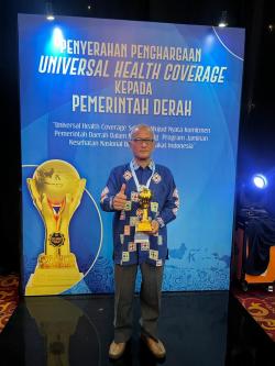 Wapres Anugerahkan Pemkab Aceh Utara Penghargaan Pemda Berstatus Universal Health Coverage (UHC)