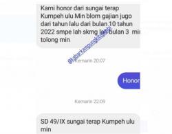 Viral di Medsos, Honorer Muarojambi Keluhkan Gaji yang Tak Dibayar dari Oktober Tahun Lalu