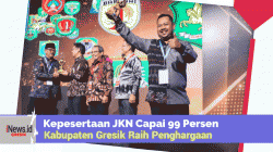 Tingkatkan Kepesertaan JKN Capai 99 Persen, Pemkab Gresik Raih Penghargaan