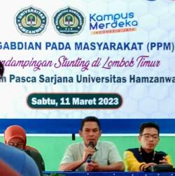 Turunkan Stunting NTB, Pascasarjana Universitas Hamzanwadi Ikut Berikan Edukasi