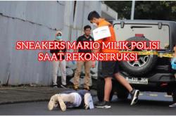 Sneakers Mario Dandy Satrio Saat Rekonstruksi Adalah Pinjaman, Sepatu itu Milik Penyidik