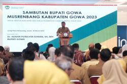 Bupati Adnan Buka Musrenbang Kabupaten Gowa Penyusunan RKPD 2024