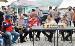 Polda Jateng Lakukan Water Treatment Bagi Tanaman Terdampak Abu Vulkanis, Ini Tujuannya