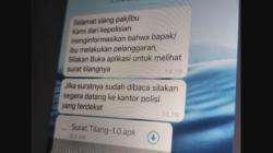 Hati-hati Penipuan Modus Surat Tilang Elektronik Beredar via WhatsApp, Rekening Bank Bisa Dibobol