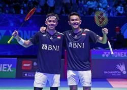 Kalahkan Senior, Fajar/Rian Juara Ganda PUtra All England 2023