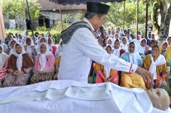 Usbat Ganjar Sumut Gelar Pelatihan Mengkafani Jenazah untuk Masyarakat Tapanuli Tengah