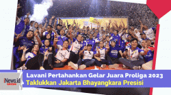 Tampil Agresif, Lavani Pertahankan Gelar Juara Proliga 2023