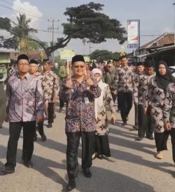 Rangkaian Kegiatan STQ Tingkat Kecamatan Cibeber Tahun 2023, Diawali dengan Pawai Ta'Ruf