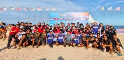 Timnas Putri Bola Tangan Indonesia Raih Juara Ketiga Asian Beach Handball Competition 2023 di Bali