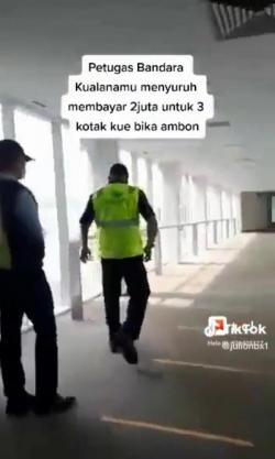 Viral, Penumpang Pesawat Bawa Tiga Kotak Bika Ambon Kena Denda Rp2 Juta