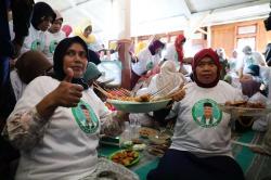 Sambut Ramadan, Relawan Kiai Muda Gelar Festival Kuliner di Tuban