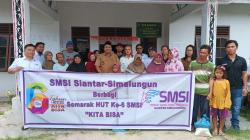 Semarak HUT Ke-6 dan Sambut Ramadhan SMSI Pematang Siantar-Simalungun Bagi Sembako