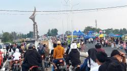 Jalan Baru Lingkar Utara Tugu Kujang Jadi Tempat Ngabuburit Favorit Warga Kota Tasikmalaya