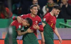 Ronaldo Unjuk Kekuatan, Portugal Pesta Gol Hajar Liechtenstein