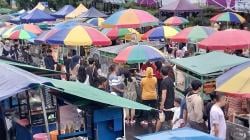 Alun-Alun Ciamis Jadi Tempat Favorit Warga untuk Ngabuburit Sambil Berburu Takjil