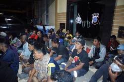 Sat Polairud Polres Asahan Amankan 66 Pekerja Migran Indonesia Asal Malaysia