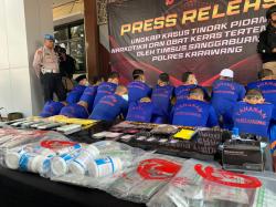 Pemilik Tembakau Gorila Merk Golden Gajah Diamankan Polres Karawang