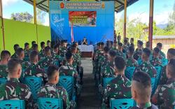 Kunjungi Perbatasan, Danrem 161/WS Beri Arahan Bagi Prajurit Satgas Pamtas RI-RDTL Sektor Barat