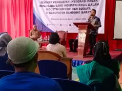 Anggota DPR RI Gelar Seminar Penguatan Integrasi Pasar Wirausaha Baru di KBB