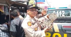 Ciptakan Ketenangan Ibadah Ramadan, Polsek Panimbang Polres Pandeglang Razia Pedagang Petasan