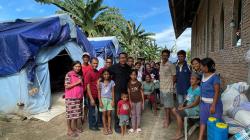 Crisis Center Gereja Toraja Bantu 26 Unit Hunian kepada 26 KK Korban Banjir Malangke di Luwu Utara