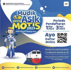 Program Motis Mudik Lebaran 2023 KAI Daop 3 Cirebon, Cek Persyaratannya Disini