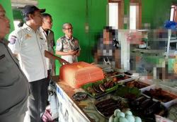 Satpol PP Kecamatan Malingping Lebak Datangi Pemilik Rumah Makan Berikan Imbauan