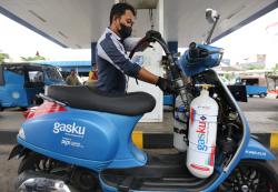 PGN Uji Coba Efisiensi dan Realibilitas Motor CNG, Per Liter Berhasil Tempuh 38,7 KM