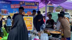 Semarakkan Bulan Suci Ramadhan, Ponpes Darussalam Ciamis Gelar Bazar Makanan dan Minuman Takjil