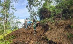 Longsor Tutup Badan Jalan, Aktivitas Ratusan Warga di Toraja Utara Terhambat!