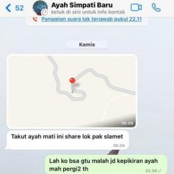 Astaga, Sebelum Dibunuh Ini Chat-Chat Terakhir Korban Dukun Pengganda Uang di Banjarnegara