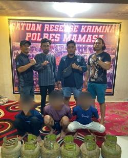 Diduga Curi Tabung Gas, 3 Pelajar di Mamasa Diamankan Polisi