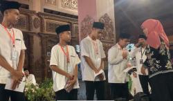 Di Ponorogo Gubernur Jatim Berikan Santunan Anak Yatim