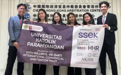 Wakili Indonesia, Mahasiswa Hukum Unpar Pecahkan Rekor Tembus Semifinal Vis East Moot