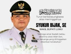 Breaking News : Wakil Bupati Luwu, Syukur Bijak Meninggal Dunia