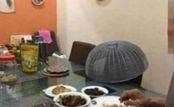 Momen Haru Ayah Makan Sendiri Tanpa Ditemani Anaknya Viral