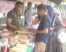 Kodim 1418 Mamuju Gelar Bazar Sembako Murah di Bulan Suci Ramadhan