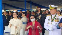 Puncak Perayaan HUT ke-77 TNI AU, Megawati hingga Prabowo Joget Bareng