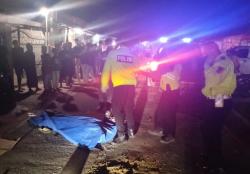 Tewas di Tempat,  Unit Laka Lantas Satlantas Polres Serang Olah TKP Kecelakaan