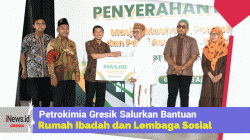 Berkah Ramadhan, Petrokimia Gresik Salurkan Bantuan 134 Rumah Ibadah dan Lembaga Sosial