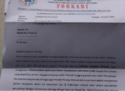 Ormas di Jaksel  Viral Lantaran Kirim Surat ke Perusahaan Minta THR, Begini Kata Polisi