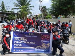 Peringatan HBP ke-59, Kakanwil Sumut Pimpin Touring Bersama dan Bakti Sosial Pemasyarakatan Peduli