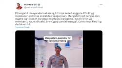 Viral ! Polisi asal Aceh Ini Miliki Suara Merdu saat Baca Alquran, Mahfud MD sampai Beri Pujian