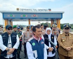 Difungsikan untuk Jalur Mudik 2023, Tol Gending Probolinggo Tinggal Finishing