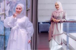 Gaya OOTD Lebaran 2023 Ala Fatin Shidqia Lubis