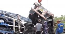 Kecelakaan di Jalan Tol Semarang-Solo saat Adzan Subuh, 8 Korban Tewas