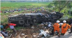 Kecelakaan Maut di Ruas Tol Semarang-Solo, 8 Korban Meninggal Dunia